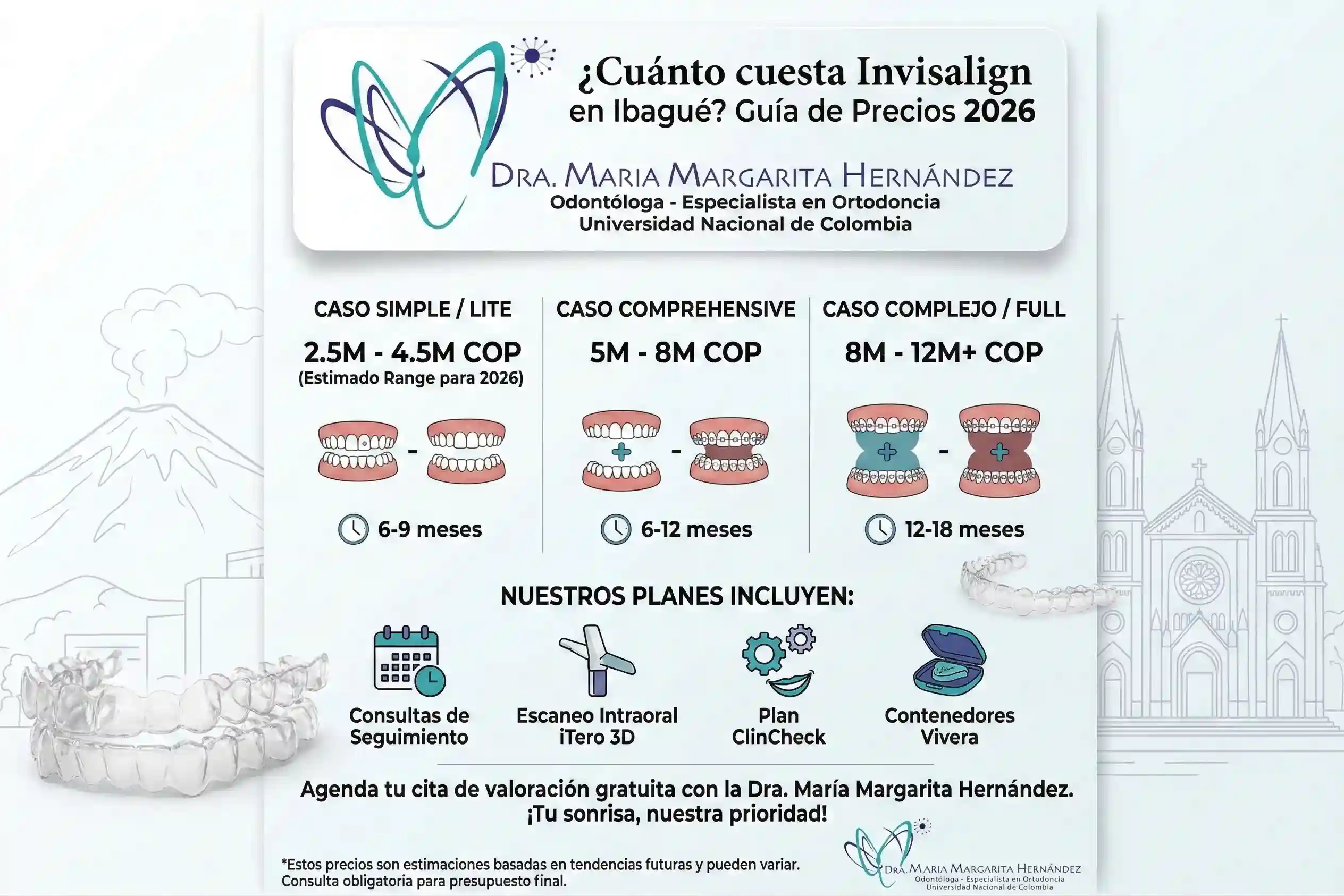 Cuánto cuesta Invisalign en Ibagué
