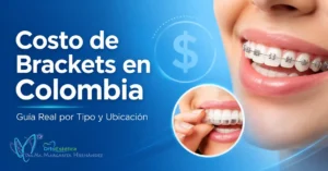 Costo de brackets en Colombia 2026 con opciones de Invisalign y brackets metálicos, precios reales y planes de financiación